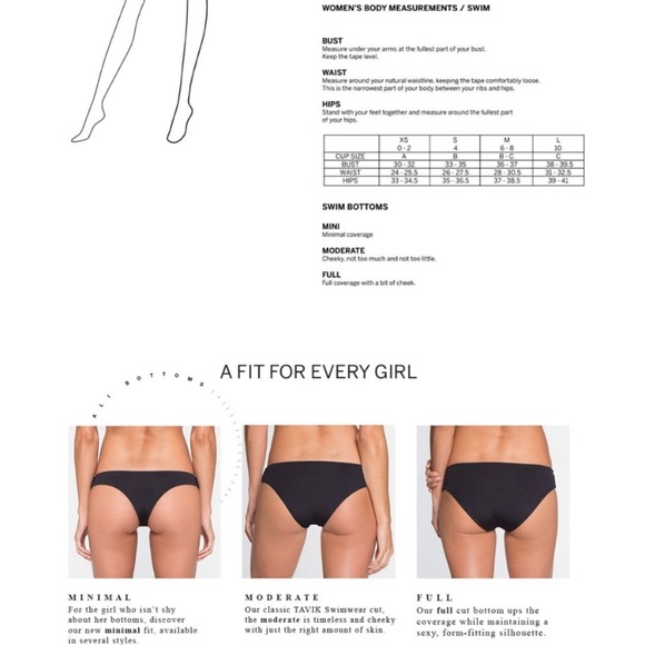 Tavik ALI full bikini bottom Ribbed Colbalt - Picture 4 of 4